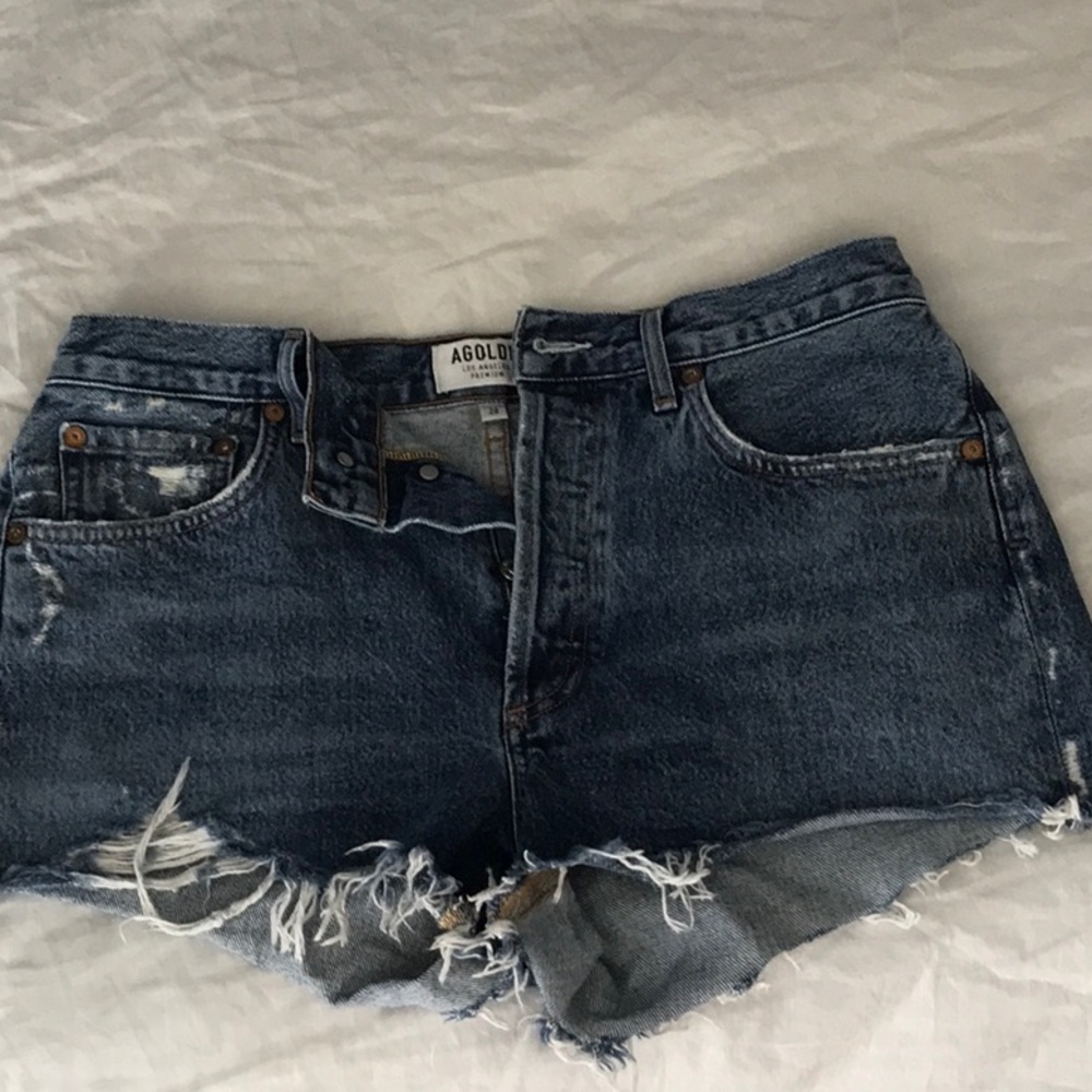 Agolde Parker Short In Rock Steady - image 1